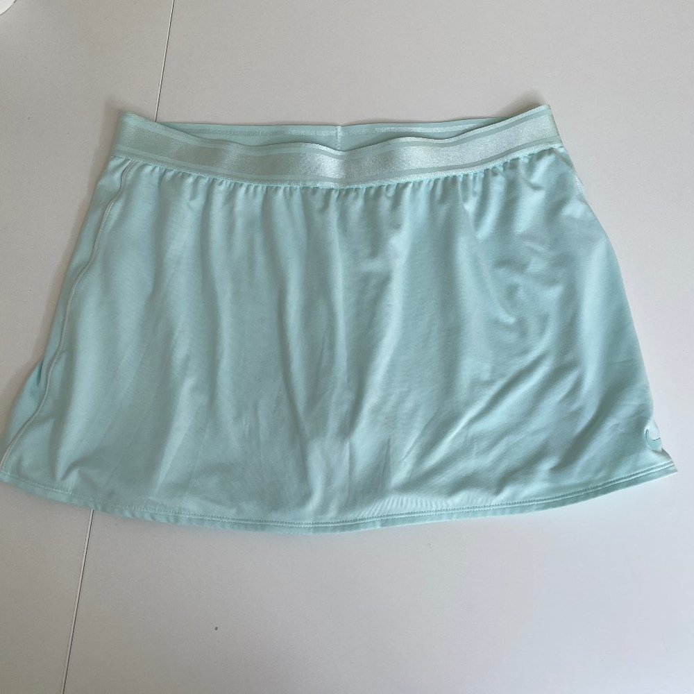 Nike Dri-Fit Tennis Running Skort Light Blue/Teal Active Workout